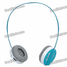 Rapoo H3050 2.4GHz Wireless Stereo Headset Headphone with Microphone & Transmitter - Blue