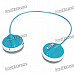 Rapoo H3050 2.4GHz Wireless Stereo Headset Headphone with Microphone & Transmitter - Blue