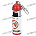 Portable Mini Fire Extinguisher Style Ashtray with Flat Base - Red