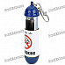 Portable Mini Fire Extinguisher Style Ashtray with Round Base - Blue