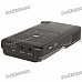 V50 Portable Mini Rechargeable Multi-Media Player Projector w/ AV/Mini USB/SD Slot - Black
