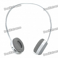 Rapoo H6020 Wireless Bluetooth V2.1 Handsfree Stereo Headset Headphone with Microphone - Grey