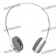 Rapoo H6020 Wireless Bluetooth V2.1 Handsfree Stereo Headset Headphone with Microphone - Grey
