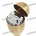 Cool Torpedo Style Zinc Alloy Windproof Butane Jet Torch Lighter - Bronze