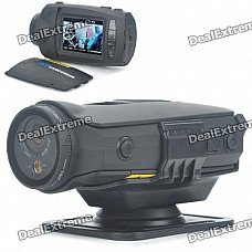 1080P 5MP Wide Angle Waterproof Action Video Camera with HDMI/AV Out/TF (2.0" TFT LCD)
