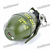 Stainless Steel Military Grenade Bomb Shaped Butane Lighter with Flints