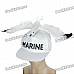 One Piece Admiral Sengoku Cosplay Party Hat/Cap - White