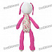 Stylish Fabric Art Cartoon Dog Style Doll Toy (Posture Adjustable)