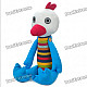 Stylish Fabric Art Chicken Style Doll Toy (Posture Adjustable)