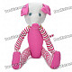 Stylish Fabric Art Mouse Style Doll Toy - Pink (Posture Adjustable)