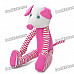 Stylish Fabric Art Mouse Style Doll Toy - Pink (Posture Adjustable)