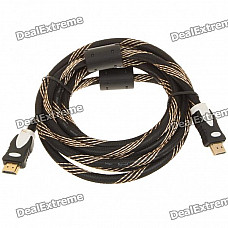 HDMI V1.4 1080P Male to Male Shielded Connection Cable (3M-Length)