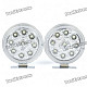 5.4W 6500K 800LM 9-LED White Light Daytime Running Lamps for Car (Pair/DC 10~16V)