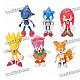 Sonic the Hedgehog Characters PVC Figure Toy (Set of 6)