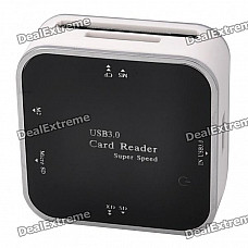 USB 3.0 XD/SD/Micro SD/M2/CF/MS Memory Card Reader