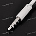 3.5mm Male to Male M/M Audio Connection Cable - White (11cm-Length)