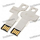 Key Shaped Couple USB 2.0 Flash Drive - Pair (2GB)