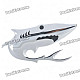 Decorative Cool 3D Shark Style Aluminum Alloy Badge Emblem Sticker for Car