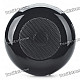 Rechargeable Wireless Bluetooth V2.0 Music Speaker Player with TF Slot - Black