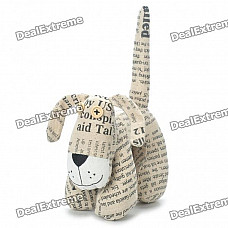 Mini Fashion Fabric Art Cartoon Dog Style Doll Toy