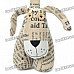 Mini Fashion Fabric Art Cartoon Dog Style Doll Toy