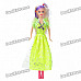 Charming Lovely Fashion Dress Suit Sisters Doll Toy Set (#8852)