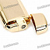 TIGER Stainless Steel Windproof Butane Jet Torch Lighter - Golden