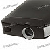 Portable Mini Home/Office Cinema Multimedia Player LCoS RGB Lens Projector w/ AV/TF Slot (2GB)