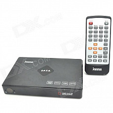 Portable 1080P Full HD Media Player with HDMI / VGA / AV / YPbPr / USB / SD - Black