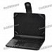 Stylish PU Leather Protective Carrying Case with Multi-Card Slots for Kindle 4 - Black
