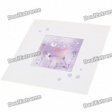 3D Butterfly Pattern Holiday Congratulations Gift Card with Envelope