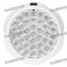 37-LED 6500K Car Ceiling Dome White Light (12V)