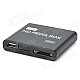 Mini 1080P HD Media Player with HDMI/AV/USB/SD/MMC - Black