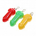 Water Shooting Grown-up Toy Keychain (Assorted Colors 3-Pack)