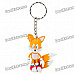 Sonic the Hedgehog Characters PVC Figure Toy Keychains (Set of 6)