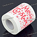 Cute Christmas Cartoon Patterns Roll Tissue - Random Style