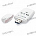 Super Speed USB 3.0 SD/TF Card Reader - White