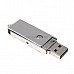 Metallic Mini USB 2.0 Jump/Flash Drive Keychain (4GB)