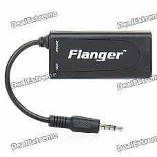 Flanger FC-20 Guitar / Bass to Iphone Converter - Black