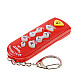 Universal TV Remote Controller Keychain with LED Flashlight