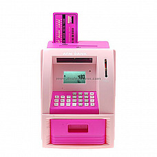 Cute Hi-Tech Mini ATM Coin Bank (with Card and LCD)