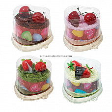 Shortcake-Like Towels (32x32cm / Color Assorted)