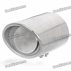 Stylish Stainless Steel Car Exhaust Pipe Muffler Tip for Honda CRV - Silver