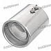 Stylish Stainless Steel Car Exhaust Pipe Muffler Tip for Honda CRV - Silver