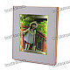 USB Powered 6.5" Magic Mirror Photo Frame w/ 10-LED