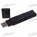 SDHC 150X High-Speed USB 2.0 Card Reader (Supports SD/MS/Mini SD/TF/M2)