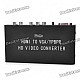 HDMI to VGA + YPBPR + R/L AUDIO Converter - Black