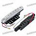 9W 8-LED White Light Daytime Running Lights for Car (Pair / DC 12V)