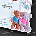 7" Elegant Bear Style Photo Frame