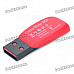 SanDisk Cruzer Blade USB Flash Drive - Black + Red (16GB)